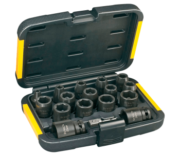 Set 17 duze tubulare de impact DEWALT DT7506 6-27mm photo