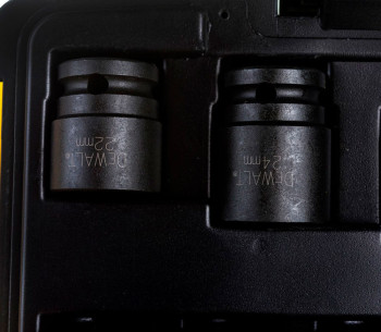 Набор 9 ударных головок DEWALT DT7507 10-27мм photo 1