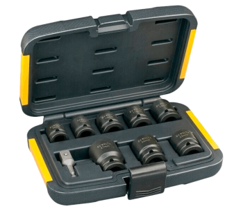 Набор 9 ударных головок DEWALT DT7507 10-27мм photo