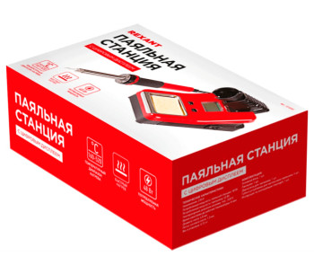 Stație de lipit digitală REXANT 120150 48w 420°C 230 V photo 5