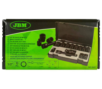 Set 13 duze tubulare de impact JBM 52341 10-24mm photo 4