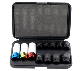 Set 12 duze tubulare de impact JBM 52343 10-27mm photo 1