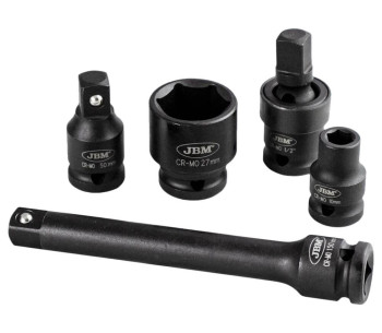 Set 19 duze tubulare de impact JBM 52345 10-27mm photo 3