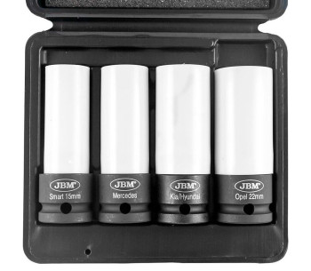 Set 4 duze tubulare de impact JBM 53587 15-22mm photo 1