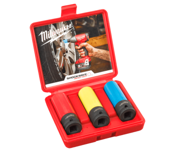 Набор 3 ударных головок MILWAUKEE 4932451568 17-21мм photo