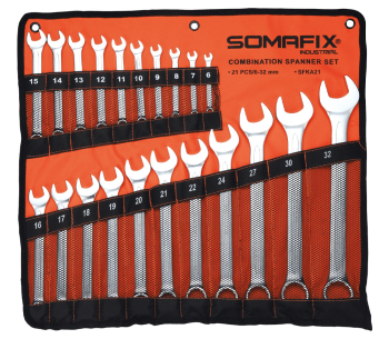 product Набор 21 комбинированных ключей SOMAFIX SFKA21 6x32мм