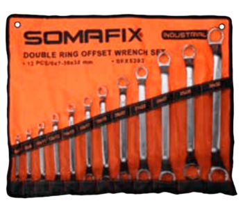 product Set 12 chei inelare bilaterale SOMAFIX SFX5393 6x32mm