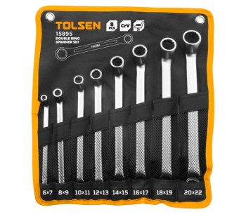 Set 8 chei inelare bilaterale Tolsen 15895 6x22mm photo