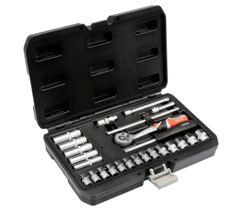 Set 25 duze tubulare YATO YT14461 3.5-14mm photo