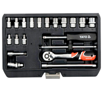 Набор 20 головки торцевые YATO YT14491 3.5-14мм photo 0