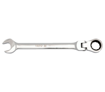 Комбинированный ключ с храповым механизмом и шарниром YATO YT1676 10мм photo