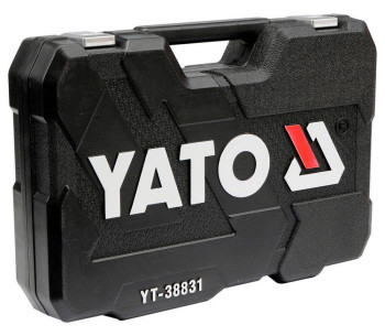Набор комбинированных ключей, торцевые головки и бит YATO YT38831 111шт. 4-32мм 1/2-1/4-3/8" photo 2