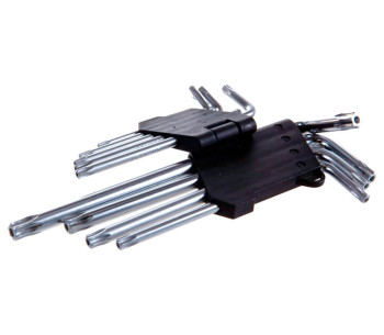 Set 9 chei torx TOPEX 35D961 T10xT50 photo 0