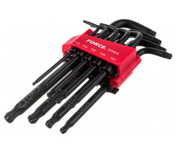 Набор 9 ключей torx FORCE 5098LB T10xT50 photo 0