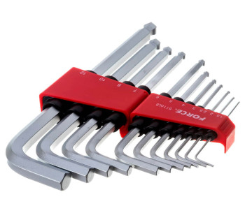 Set 11 chei hexagonale cu bilă FORCE 5116LB 1.5x12mm photo 1