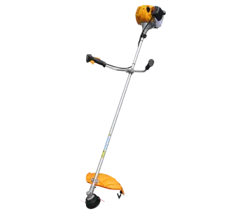 Trimmer pe benzină 2 timpi cu fir și cuțit