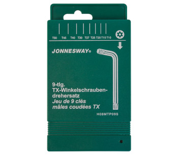 Set 9 chei torx JONNESWAY H08MTP09S T10xT50 photo 1