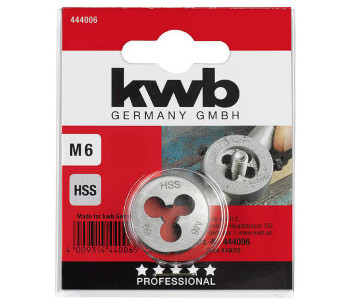 Плашка KWB K444006 M6 1мм photo 0