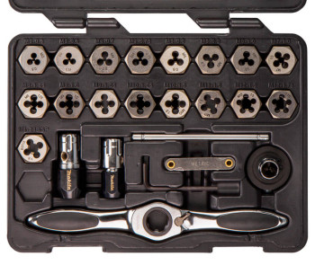 Набор 40 метчиков и плашек MAKITA B-65838 M3-M12 photo 1