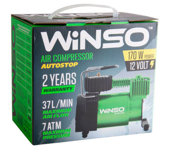 Compresor auto WINSO MG124000 170w 7bar 37l/min photo 2