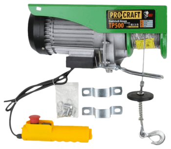 Электрическая лебедка ProCraft TP500 500kg 12м photo