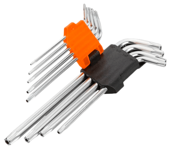 Set 9 chei torx WOKIN 207809 T10xT50 photo