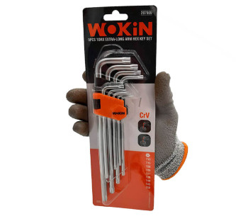 Set 9 chei torx WOKIN 207909 T10xT50 photo 0