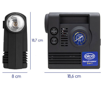 Compresor auto Alca 3 în 1 120w 21bar 17l/min photo 5