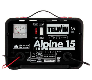 Încărcător acumulator auto TELWIN ALPINE 15 9A 12-24V photo 0