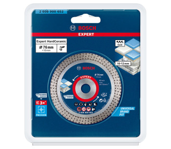 Алмазный отрезной диск BOSCH 2608900652 76мм Expert керамика/керамогранит/мрамор photo 0