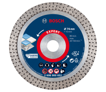 Алмазный отрезной диск BOSCH 2608900652 76мм Expert керамика/керамогранит/мрамор photo