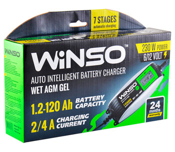 Зарядное устройство WINSO 139700 4A 6-12В photo 3