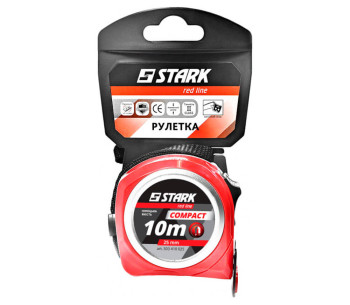 Рулетка для измерения STARK COMPACT 503410025 10м photo 3