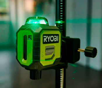 Лазерный уровень RYOBI RB360GLL 2луча 25m photo 3