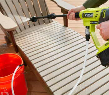 Мойка высокого давления (без аккумулятора) RYOBI RY18PW22A-O 22бар 182л/ч photo 10
