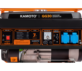 Generator electric KAMOTO GG 30 3kw Benzină AVR photo 5
