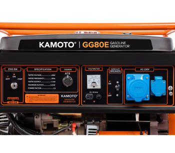 Generator electric KAMOTO GG 80E 8kw Benzină AVR photo 7