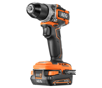 Шуруповерт аккумуляторный AEG Sub Compact BS18SBL-202C 18В 2Ач photo