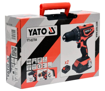 Шуруповерт аккумуляторный YATO YT82784 18В 3Ач photo 3