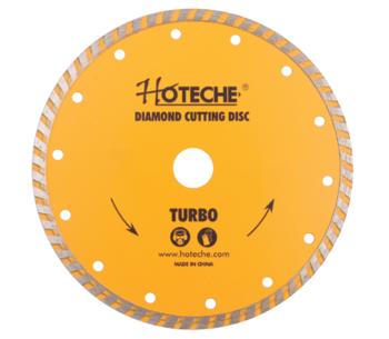 Disc de tăiat cu diamant HOTECHE 570306 230 turbo cărămidă/piatră/beton photo