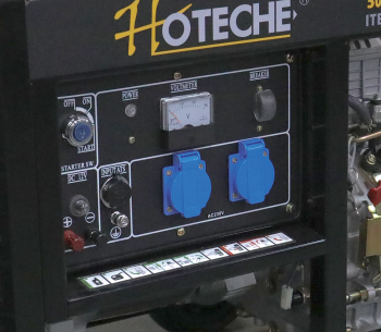 Электрогенератор HOTECHE G820102 5квт Дизель AVR photo 0