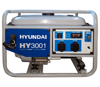 Generator electric HYUNDAI HY3001 3.1kw Benzină AVR photo 0