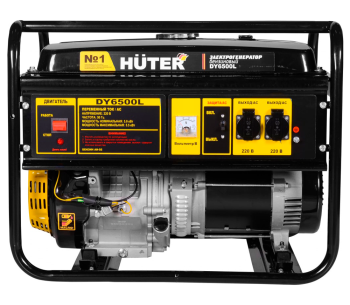 Generator electric HUTER  DY6500L 5.5kw Benzină AVR photo 1