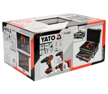 Шуруповерт аккумуляторный YATO YT44250 18В 2Ач photo 8