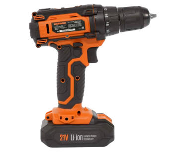 Шуруповёрт аккумуляторный DAEWOO DAA 2120Li 21В 1.5Ач photo 2
