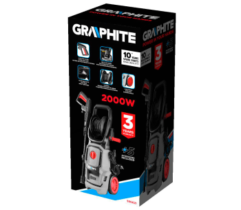 Мойка высокого давления GRAPHITE 59G621 2000вт 150бар 360л/ч photo 7