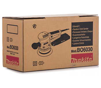Шлифмашина эксцентриковая MAKITA BO6030 310вт 150мм photo 3