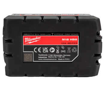 Acumulator MILWAUKEE M18HB8 Slider 18V 8Ah photo 1
