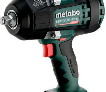 Mașină de înșurubat cu impact cu acumulator (fără bat) METABO SSW 18 LTX 1450 BL 1450Nm photo 1