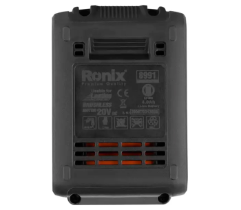Аккумулятор RONIX 8991 Слайдер 20В 4Ач photo 4